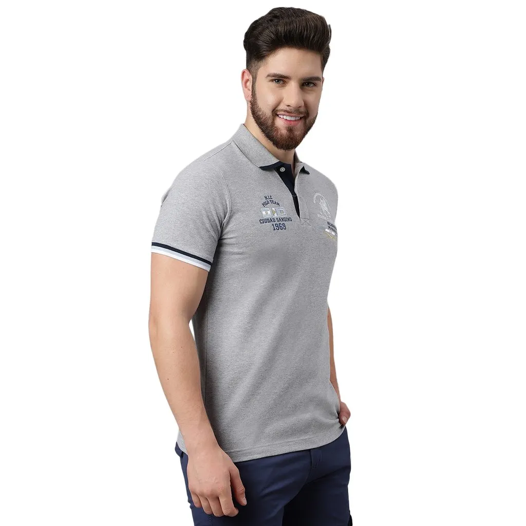 Mgrey Polo Shirt for Men - Thumbnail 3