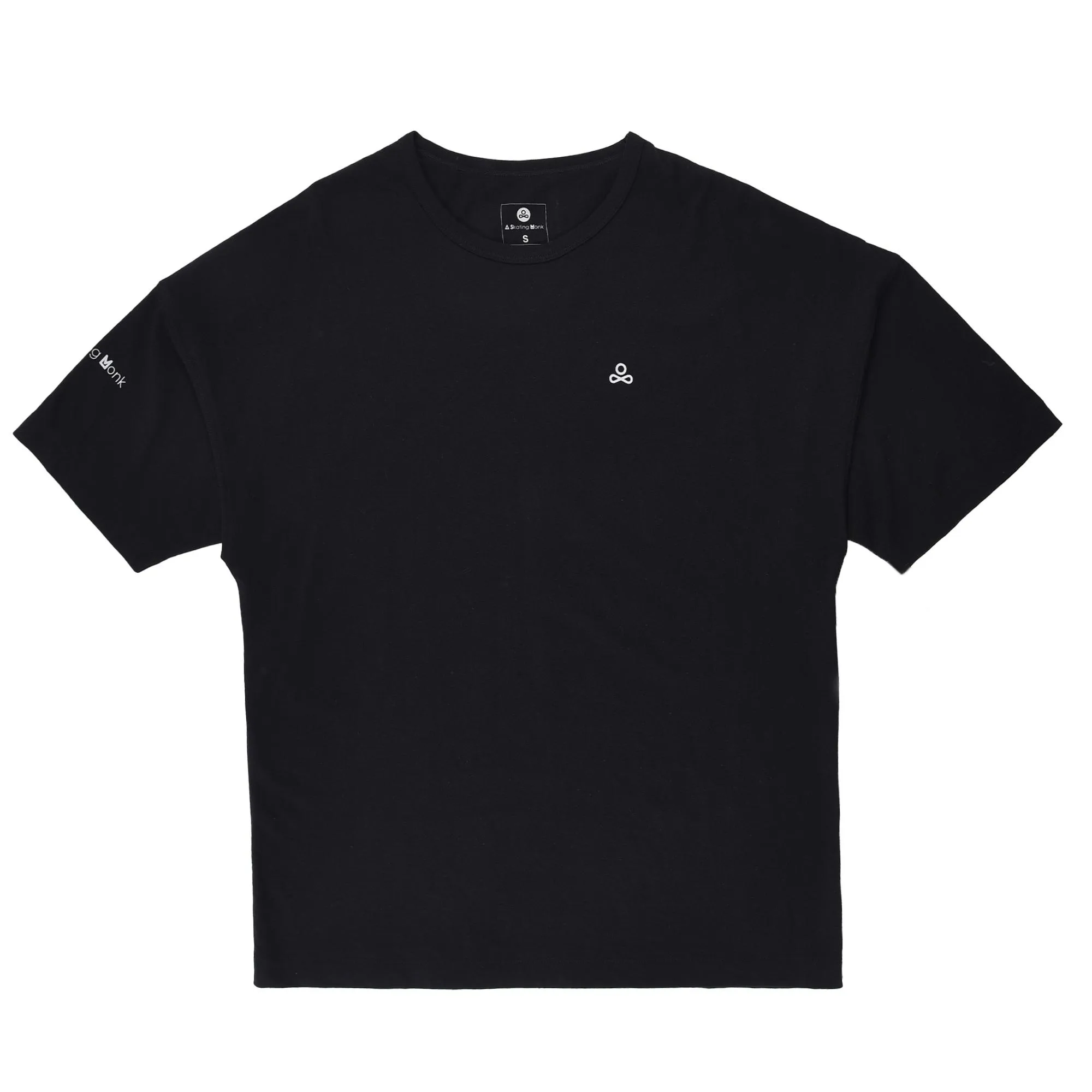 Black round neck t-shirt - Thumbnail 8