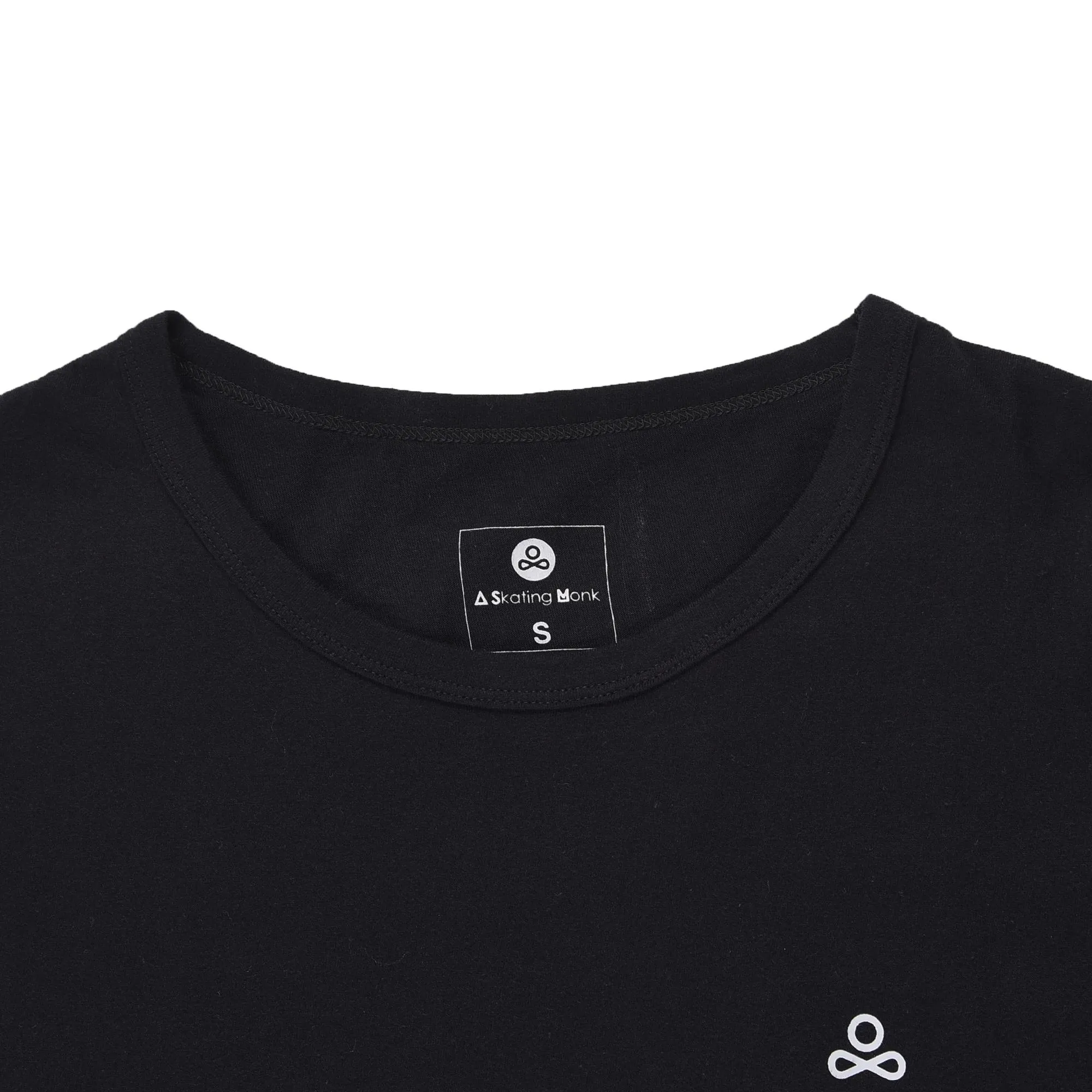 Black round neck t-shirt - Thumbnail 9