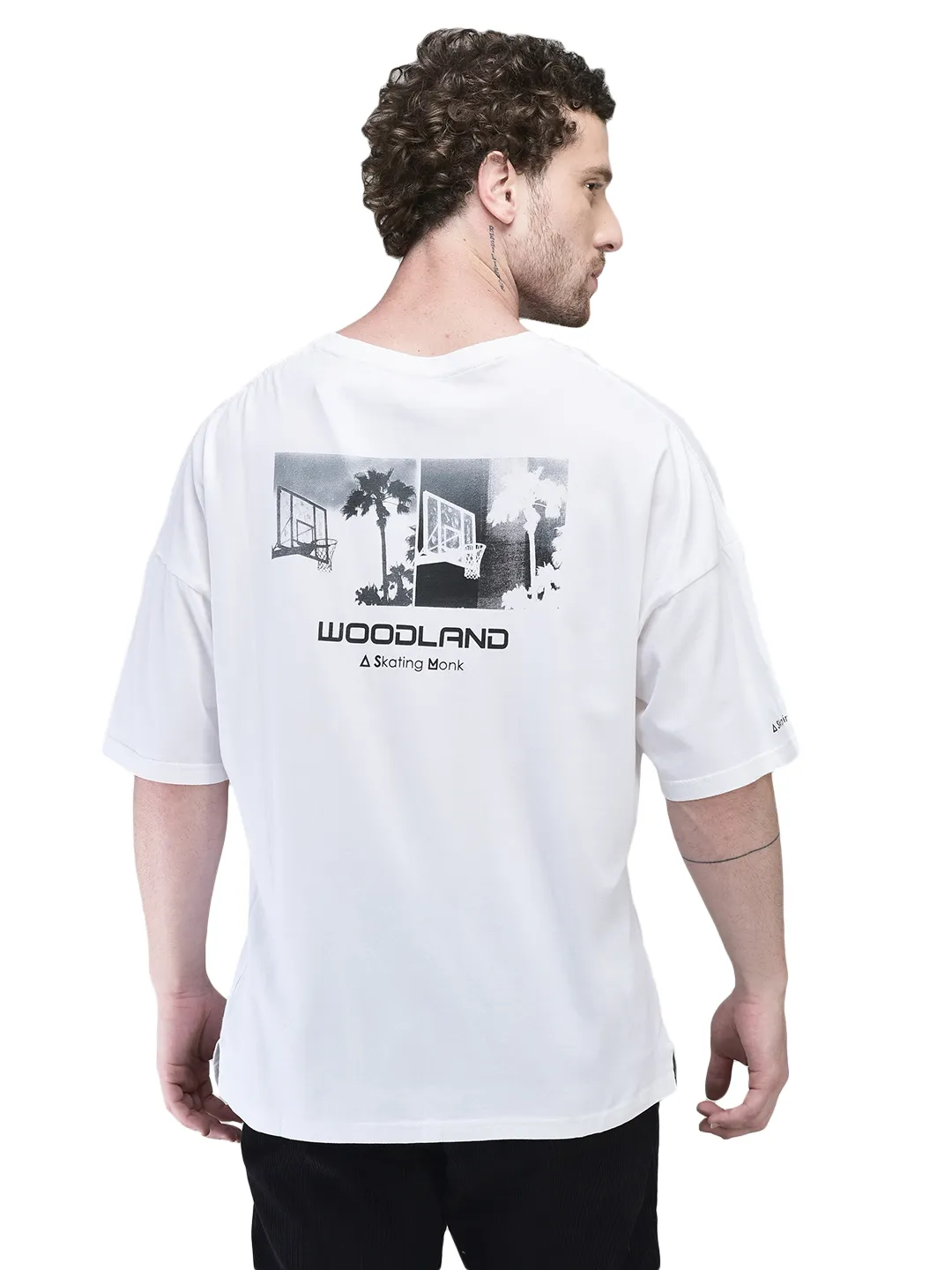 Urban Classic White Cotton Round Neck T-Shirt - Thumbnail 11