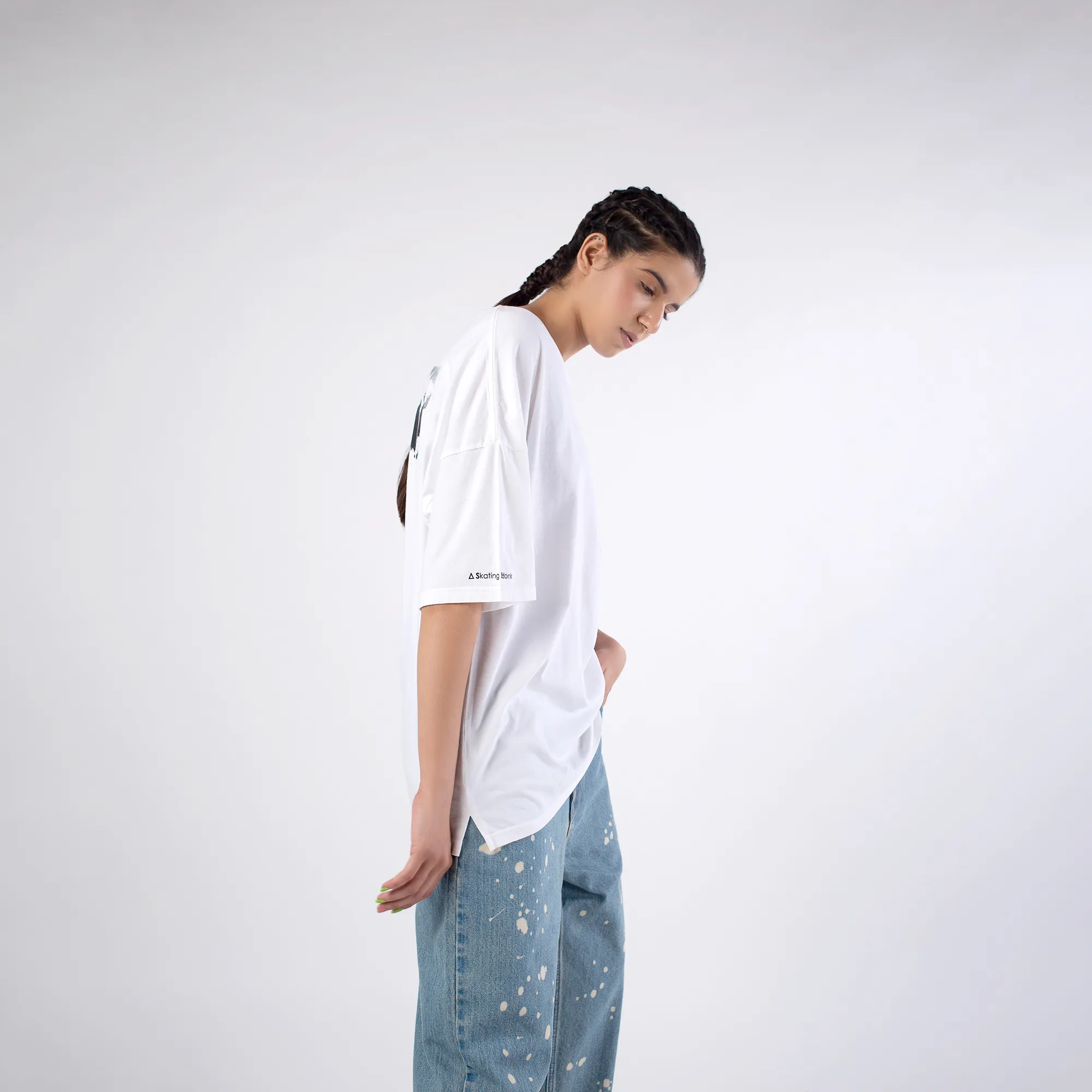 Urban Classic White Cotton Round Neck T-Shirt - Thumbnail 14