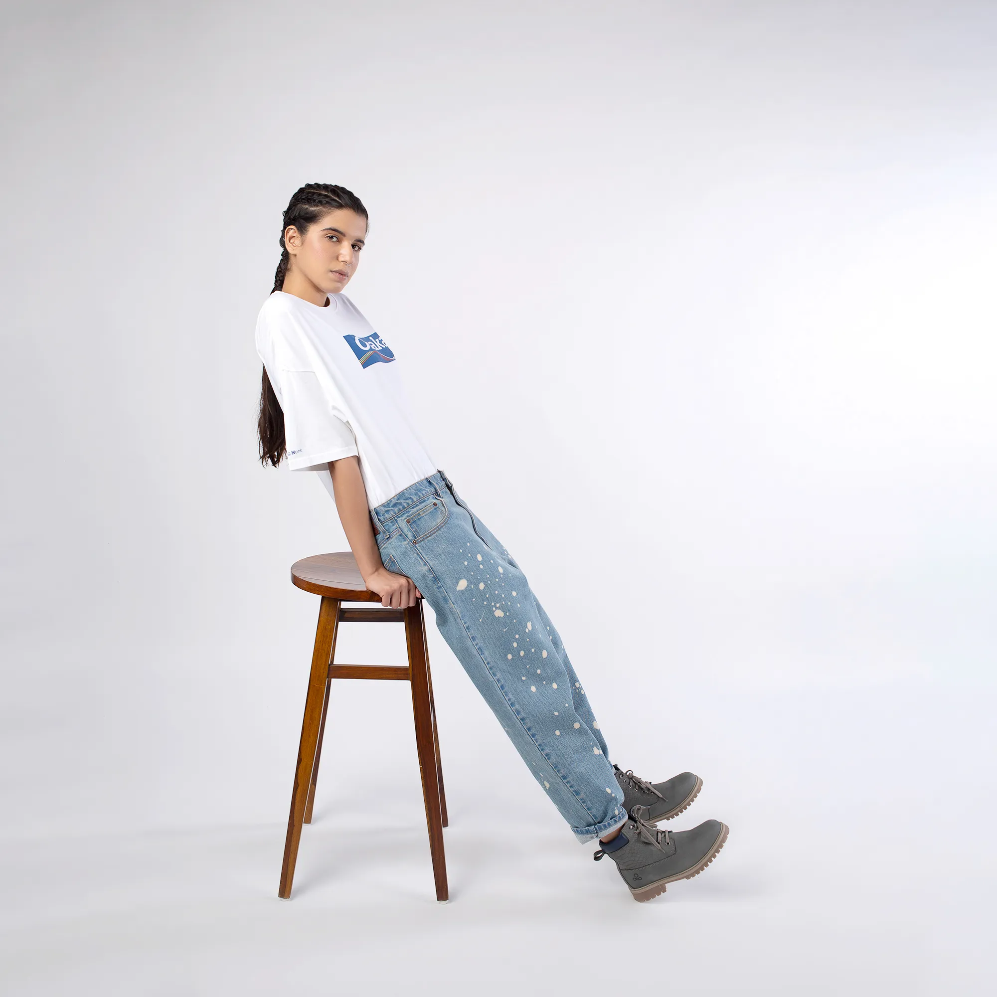 Straight outta Osaka white tee - Thumbnail 3