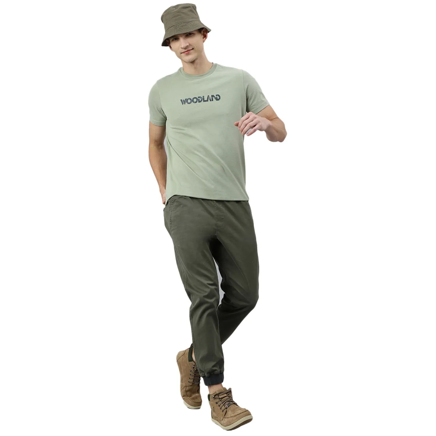Sage green t-shirt for Men - Thumbnail 7