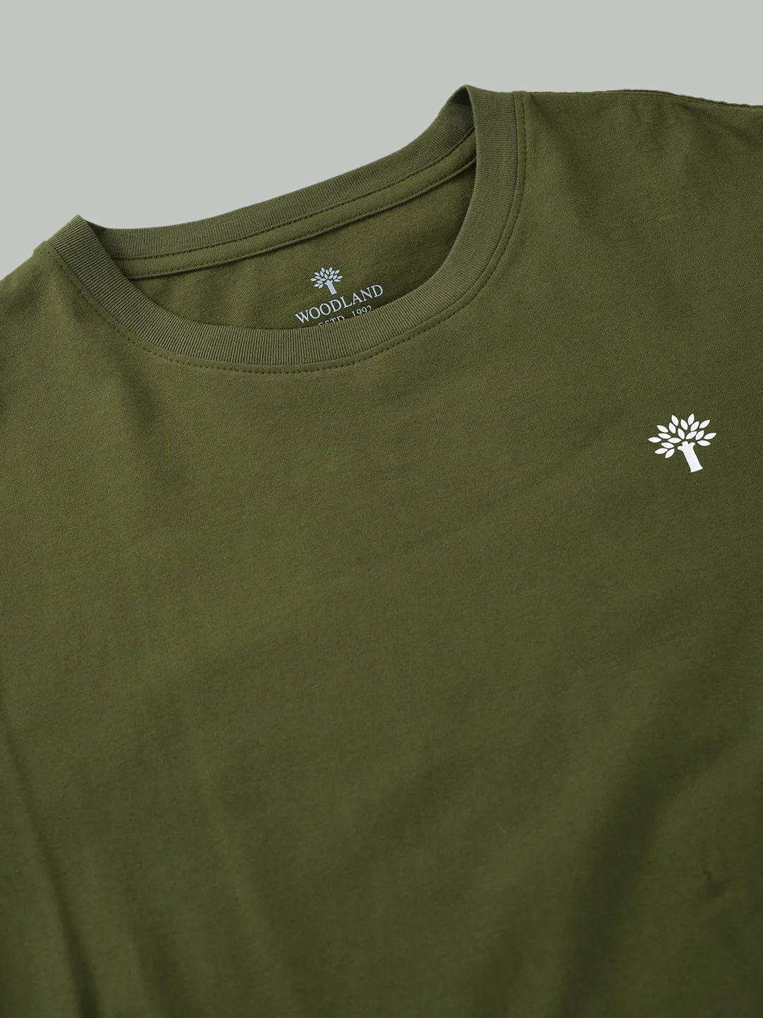 Men Avocado Cotton Crew Neck T-Shirt - Thumbnail 6
