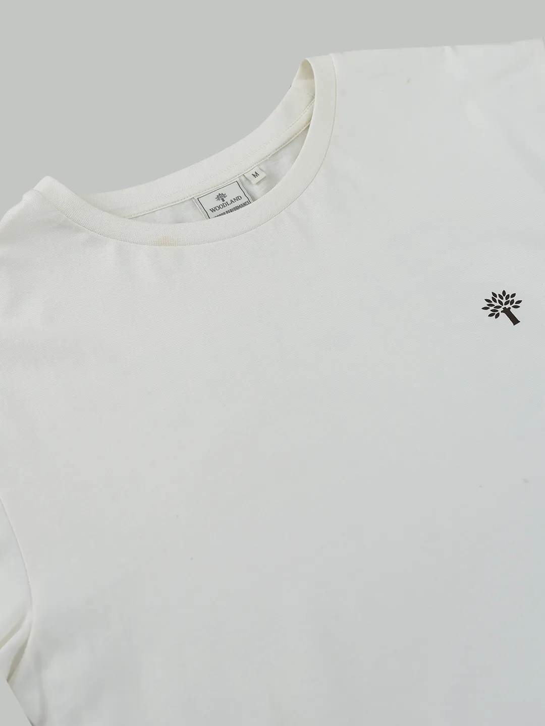 Men White Graphic Printed Cotton Single Jersey Round Neck T-Shirt - Thumbnail 4