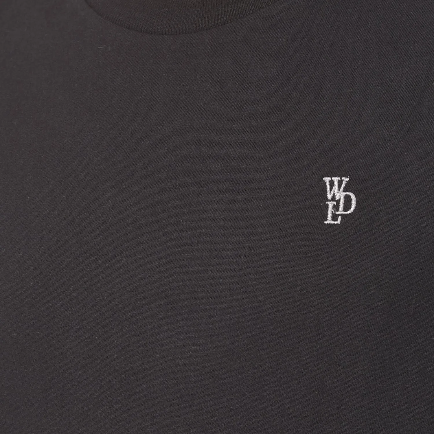 BLACK round neck full sleeves t-shirt - Thumbnail 3