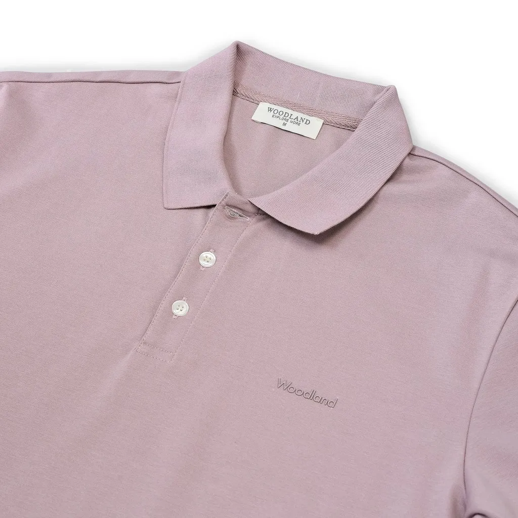 Pinkish Brown Polo T-shirt for Men - Thumbnail 4