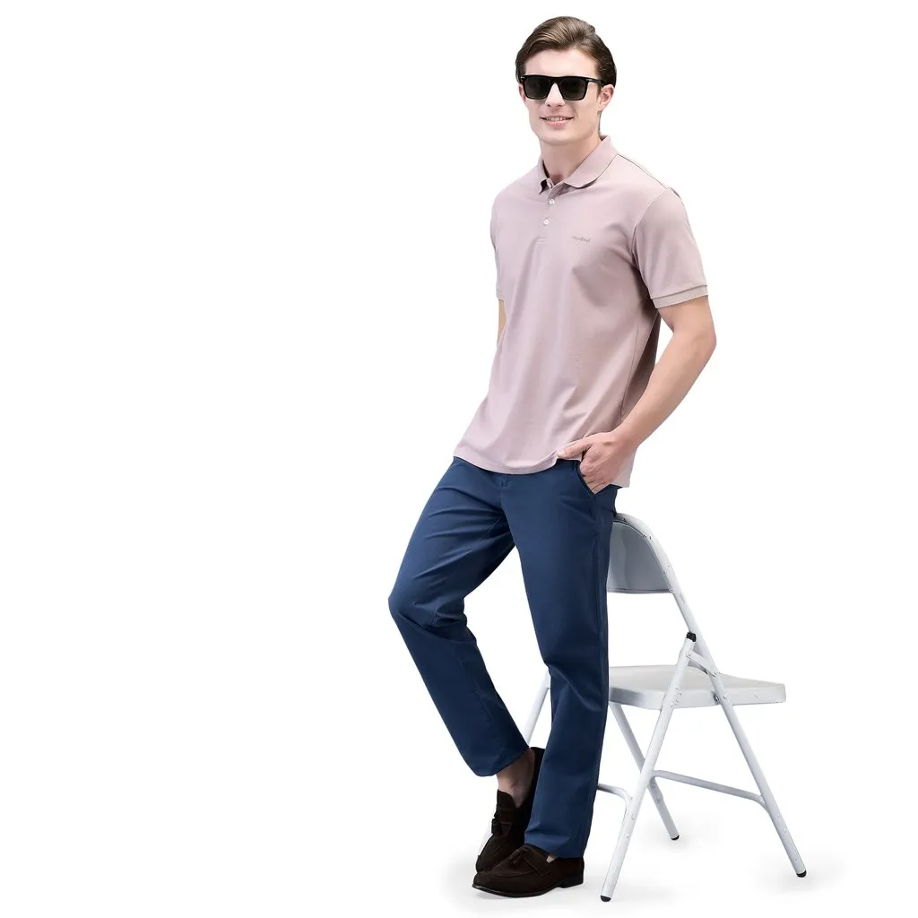 Pinkish Brown Polo T-shirt for Men - Thumbnail 8