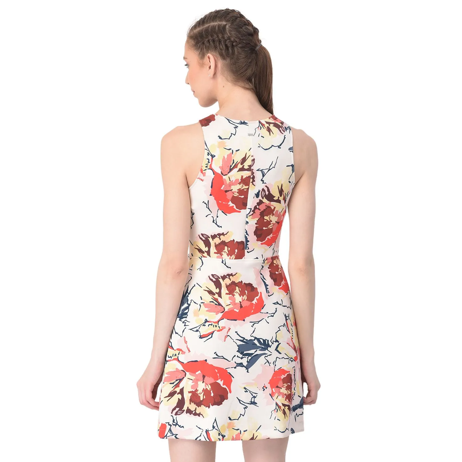 Floral dress for women - Thumbnail 4