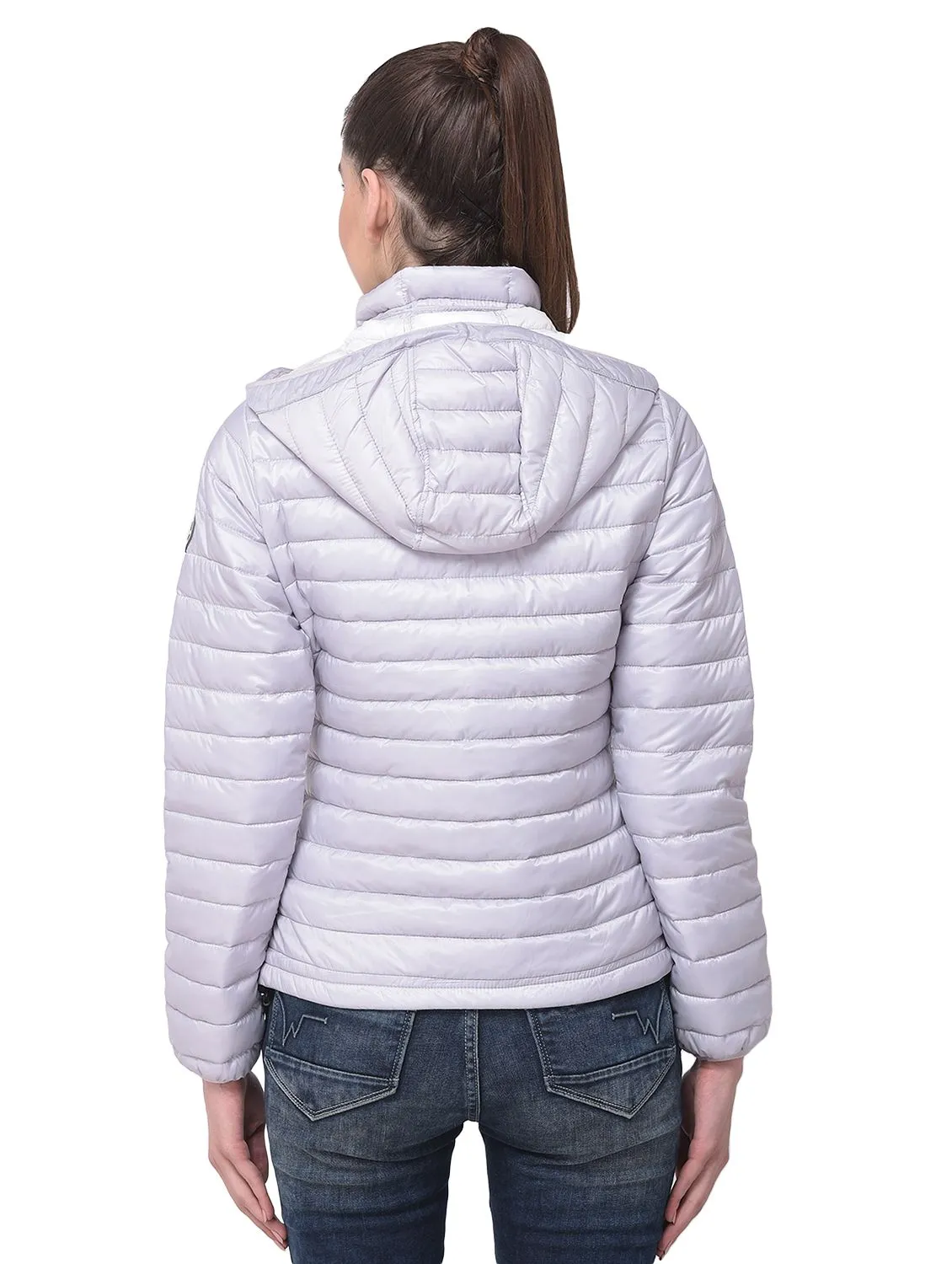 Silver grey full sleeves jacket - Thumbnail 5