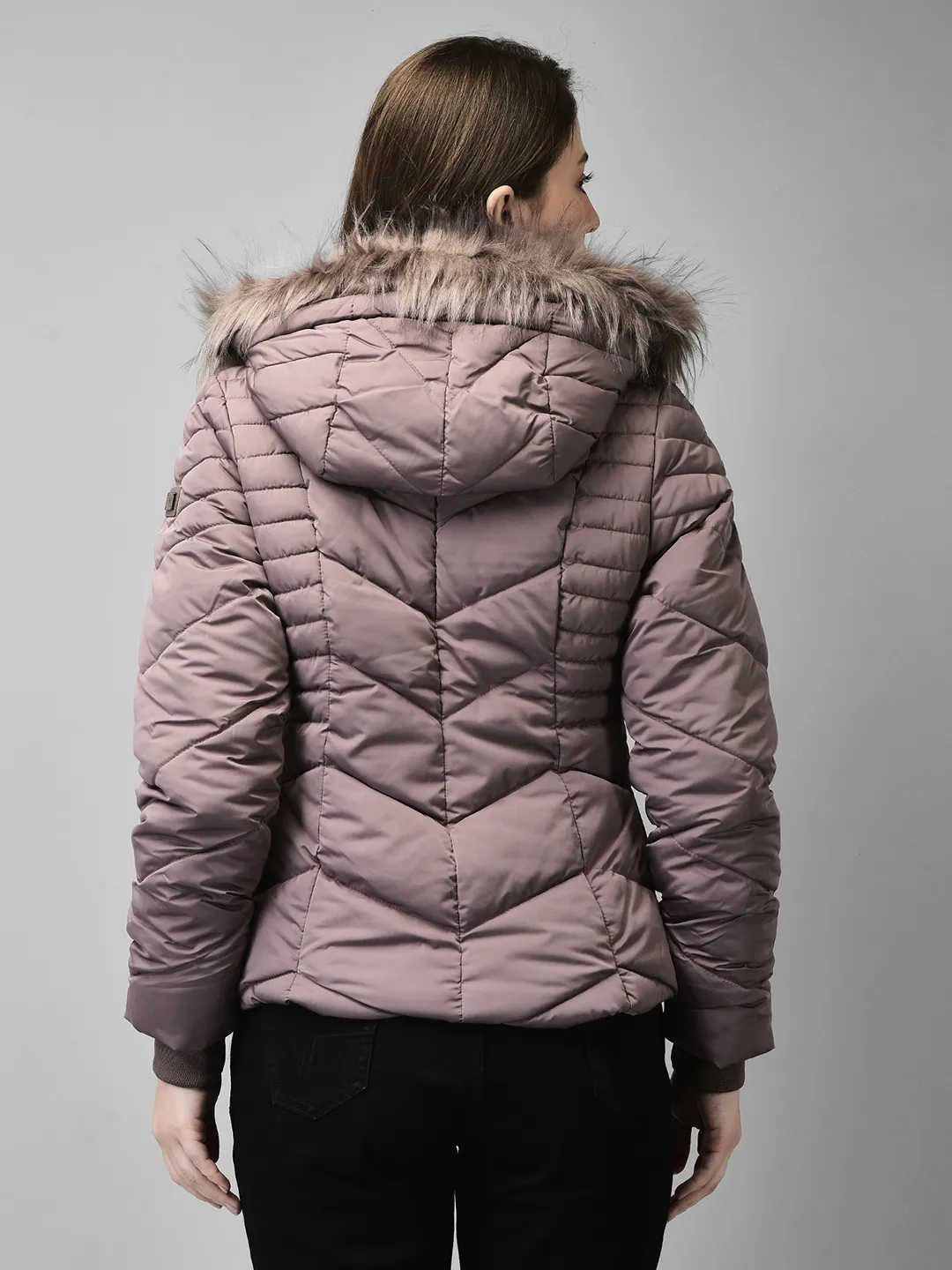 Peppercorn jacket with fur hood for ladies - Thumbnail 6