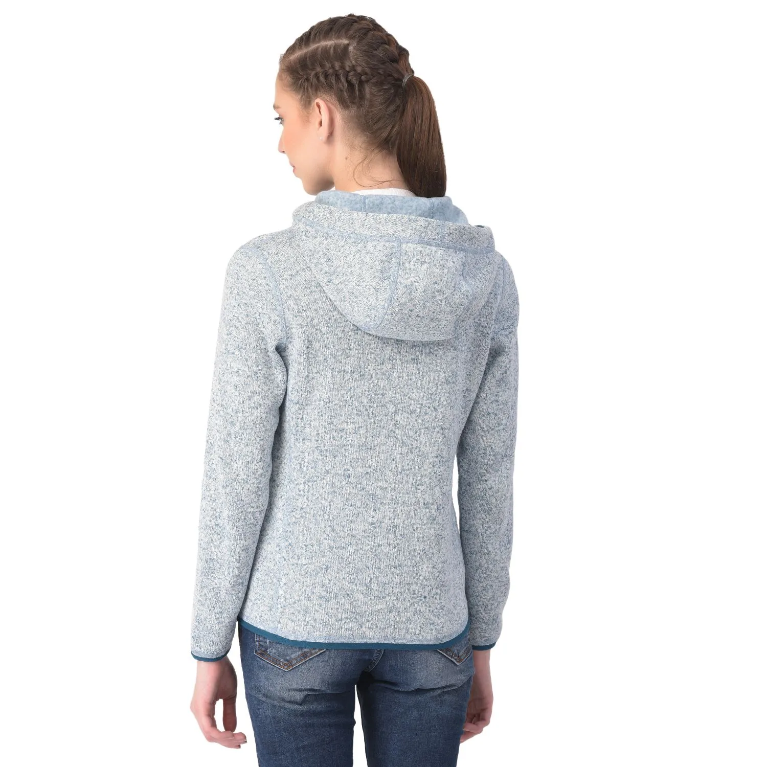 Blue sweatshirt for women - Thumbnail 6