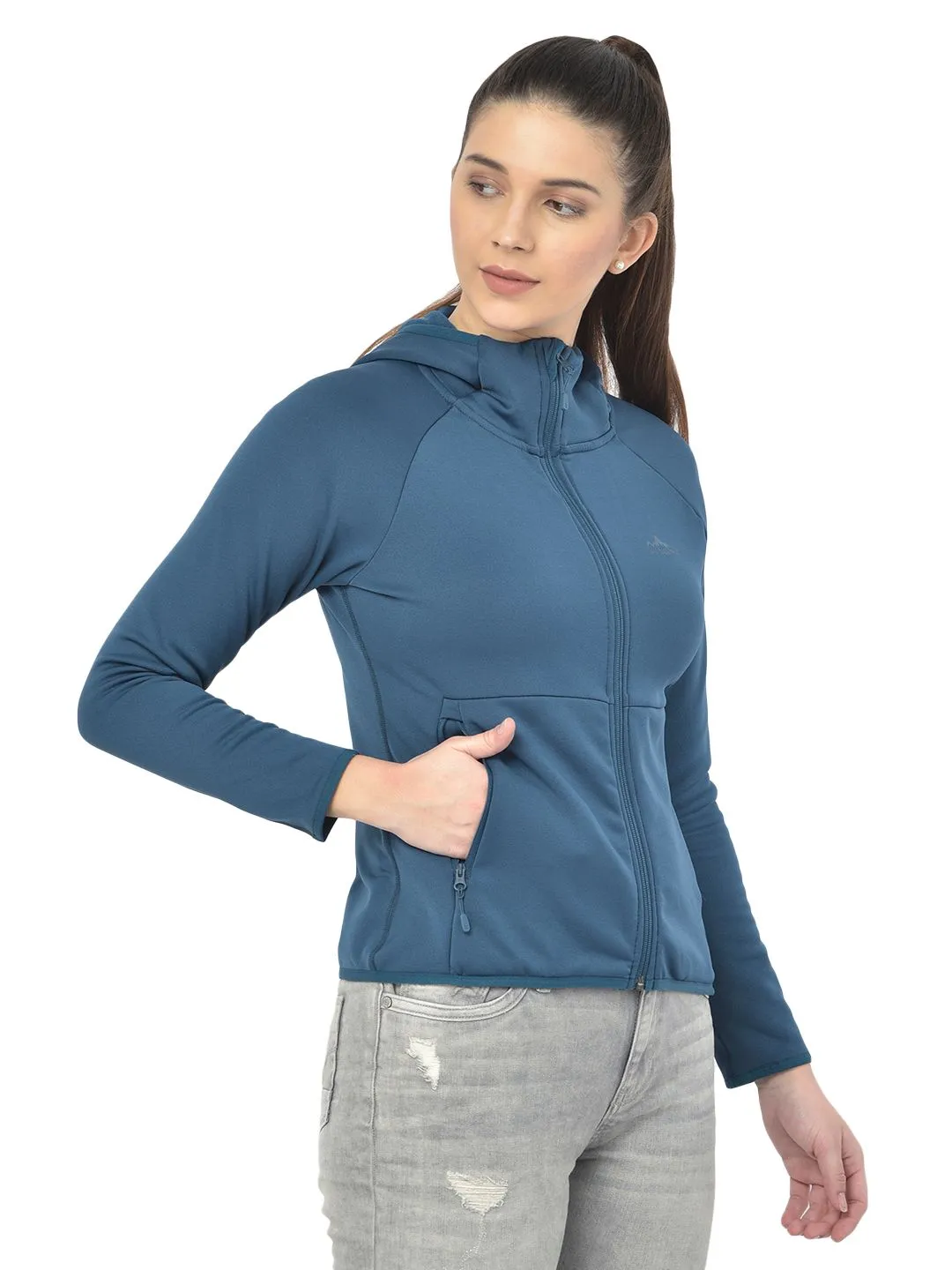 Woodland INDIGO BLUE  Hoodie for women - Thumbnail 2