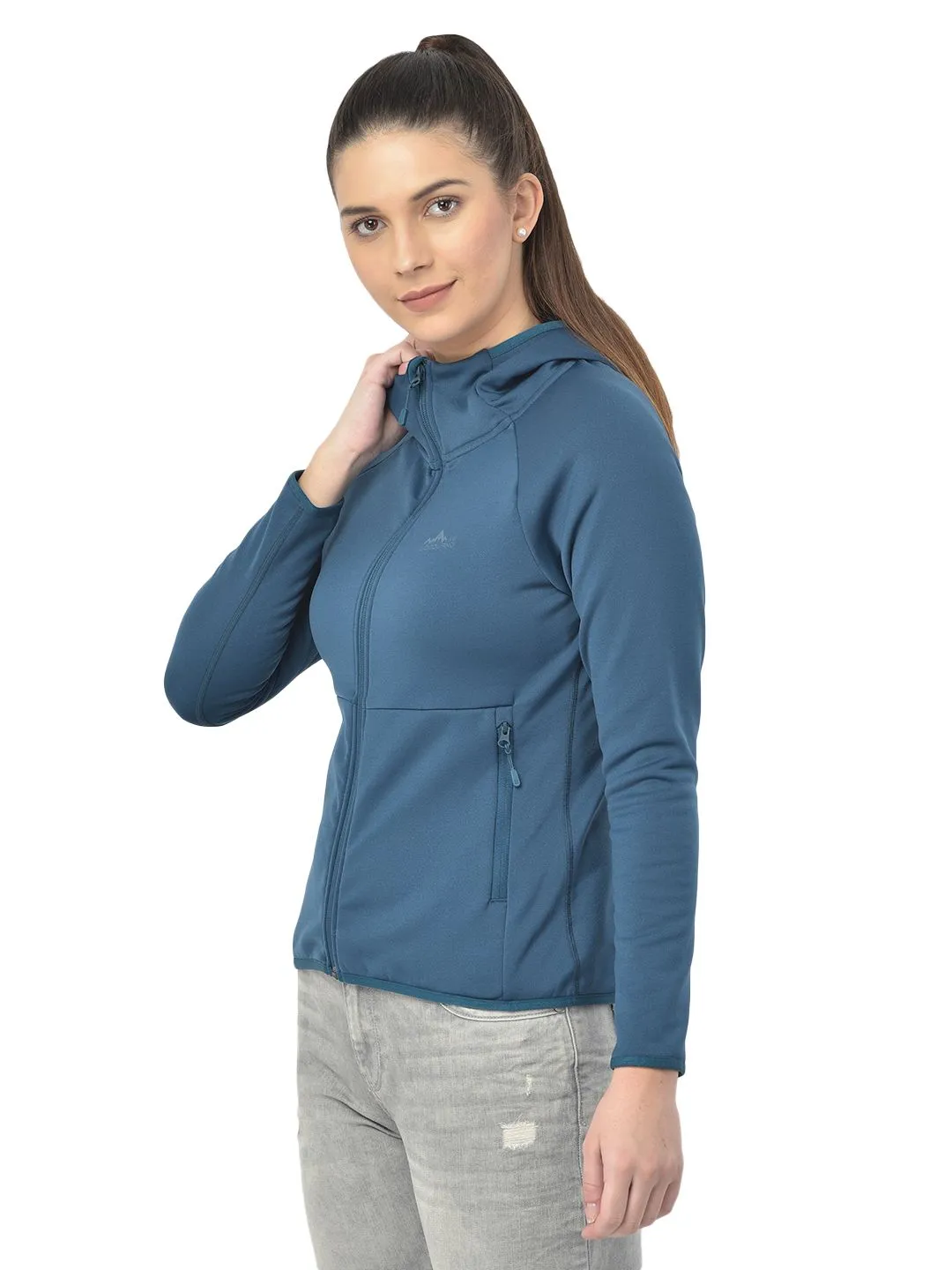 Woodland INDIGO BLUE  Hoodie for women - Thumbnail 3