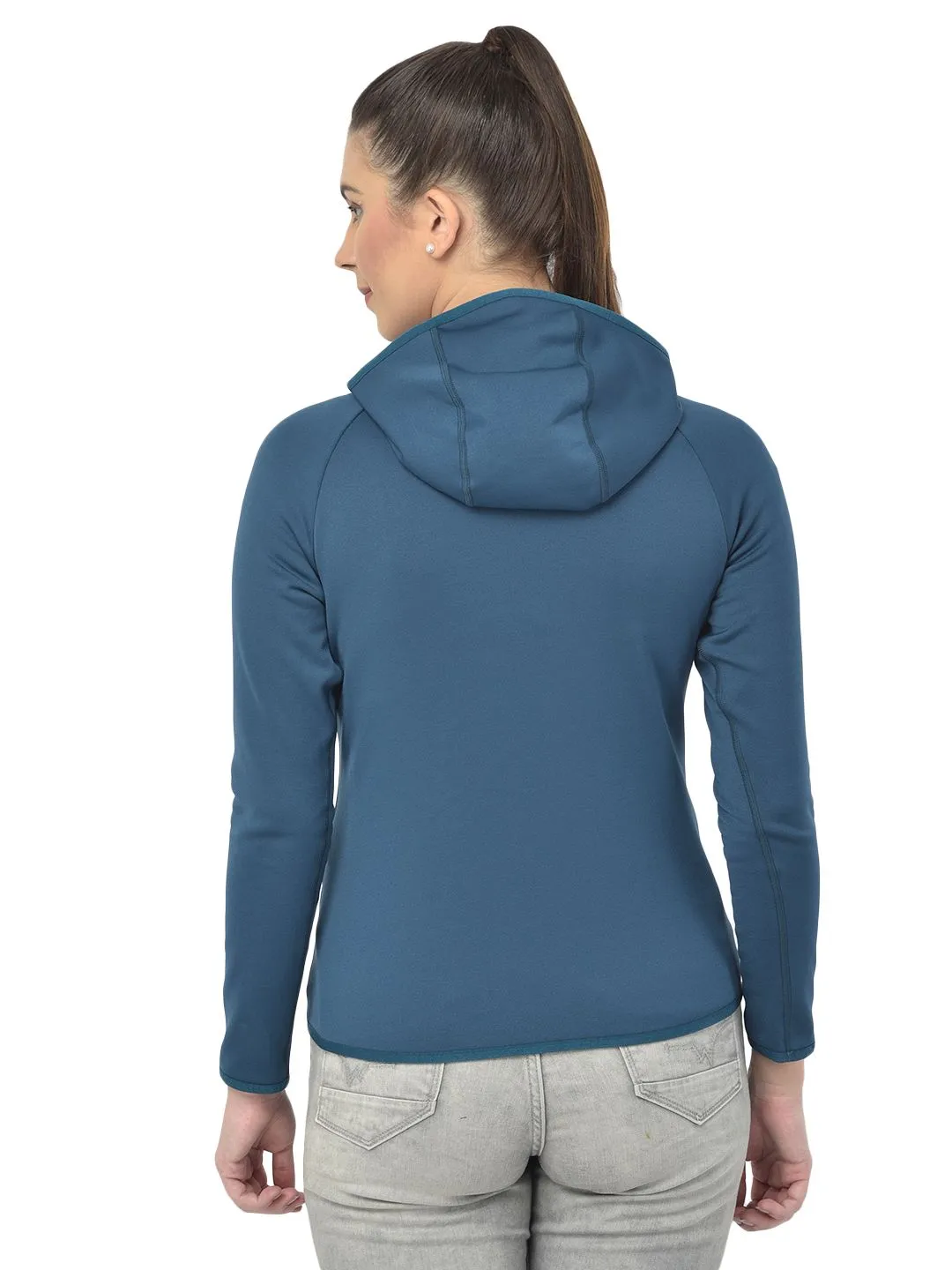 Woodland INDIGO BLUE  Hoodie for women - Thumbnail 4