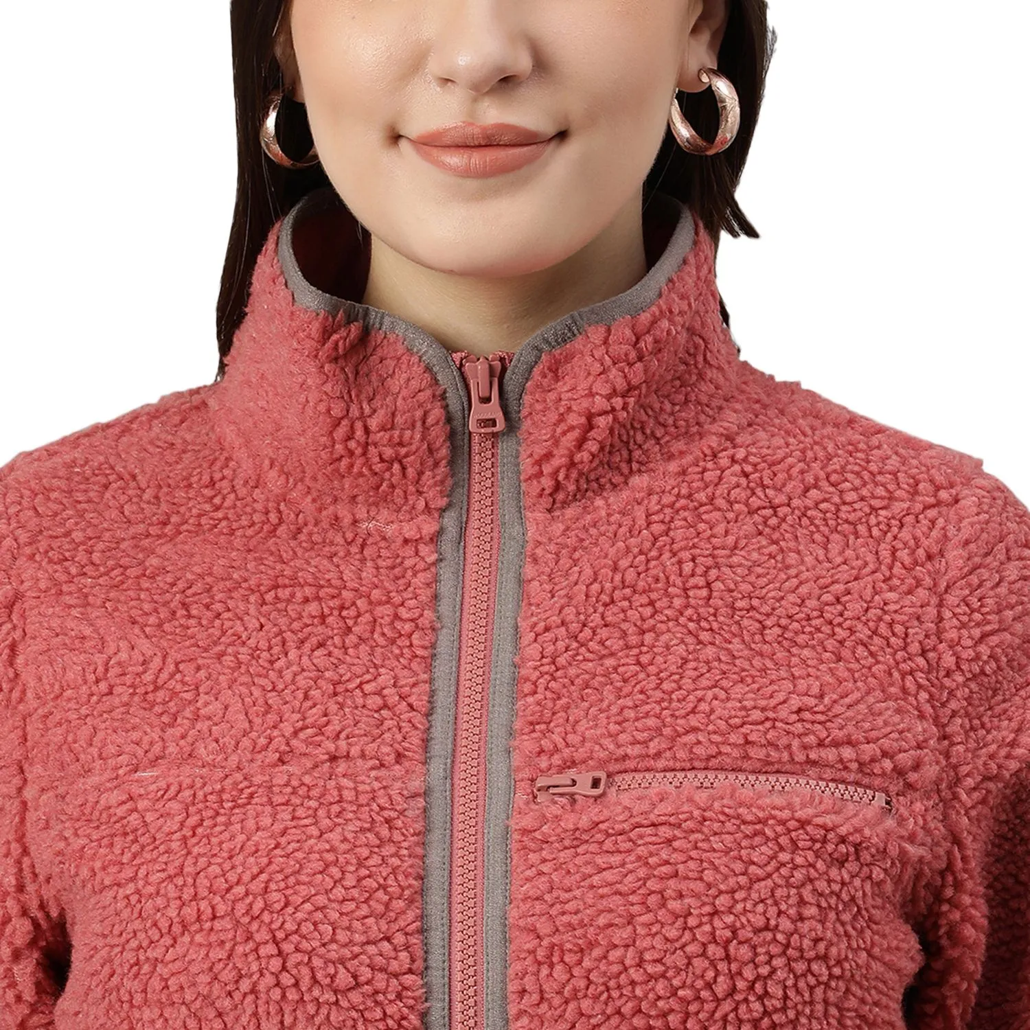 Faded Rose sweatshirt for women - Thumbnail 6