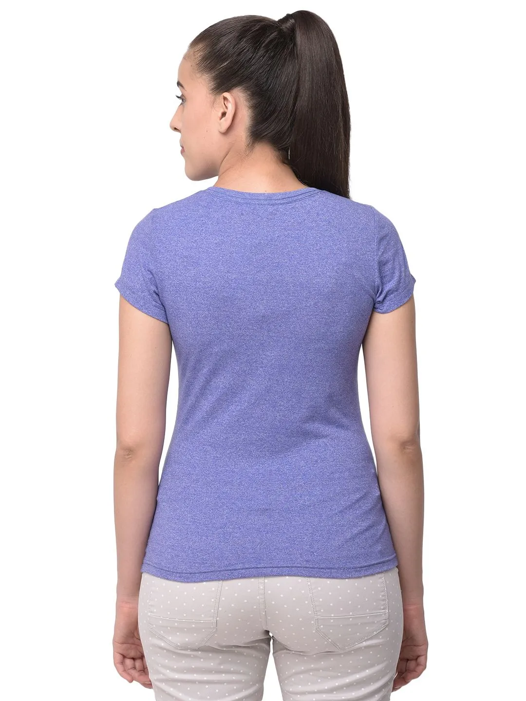 VOILET STONE round neck t-shirt - Thumbnail 4