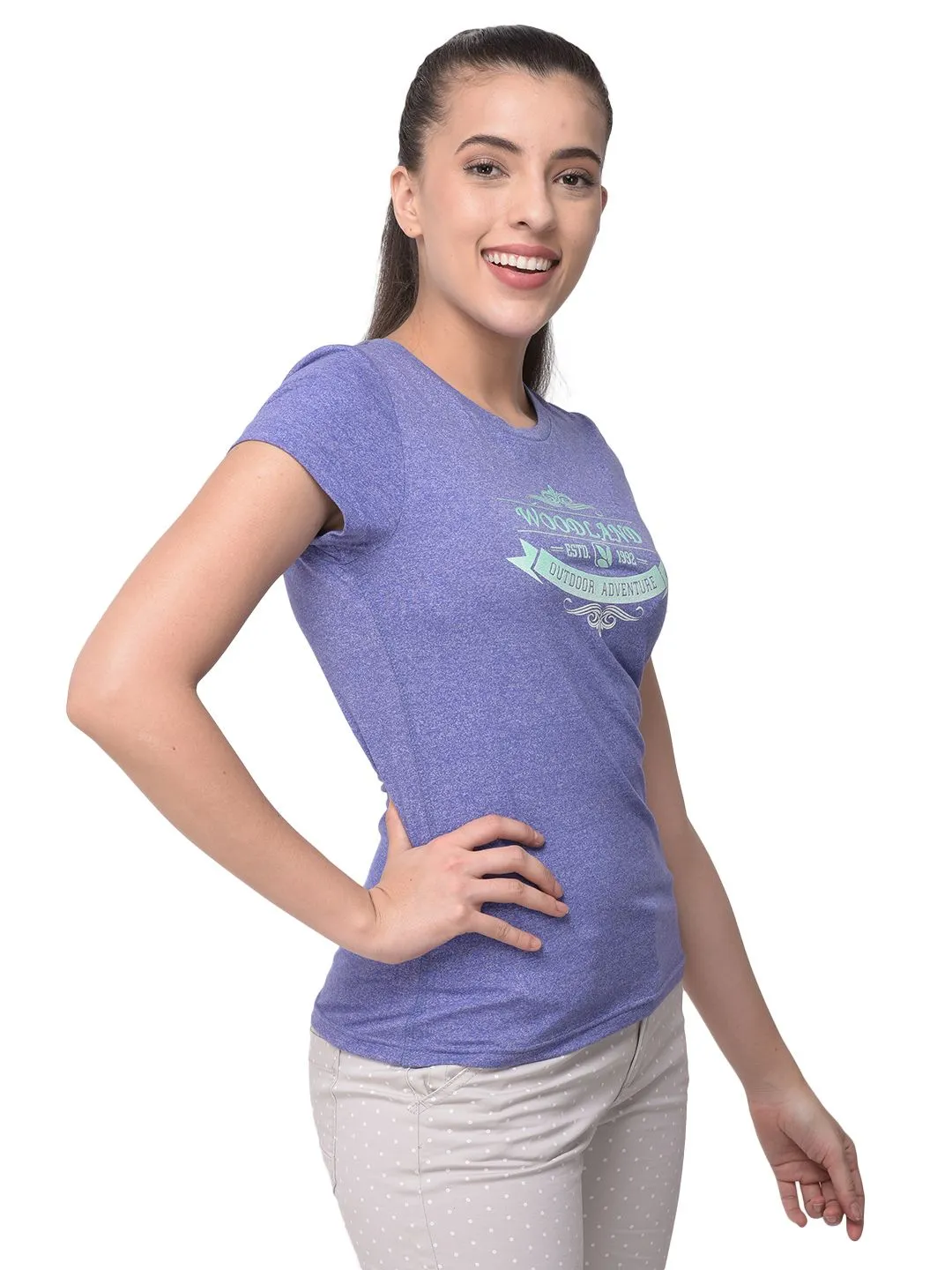 VOILET STONE round neck t-shirt - Thumbnail 6