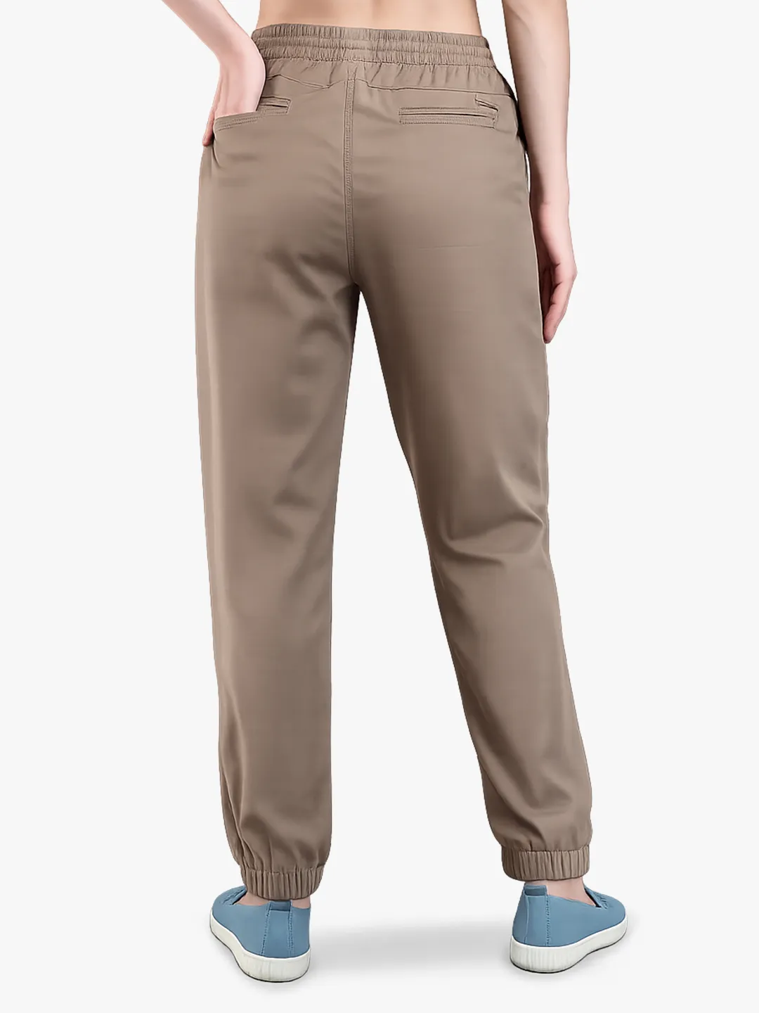 Incense Brown Lyocell Ladies Track Jogger 6