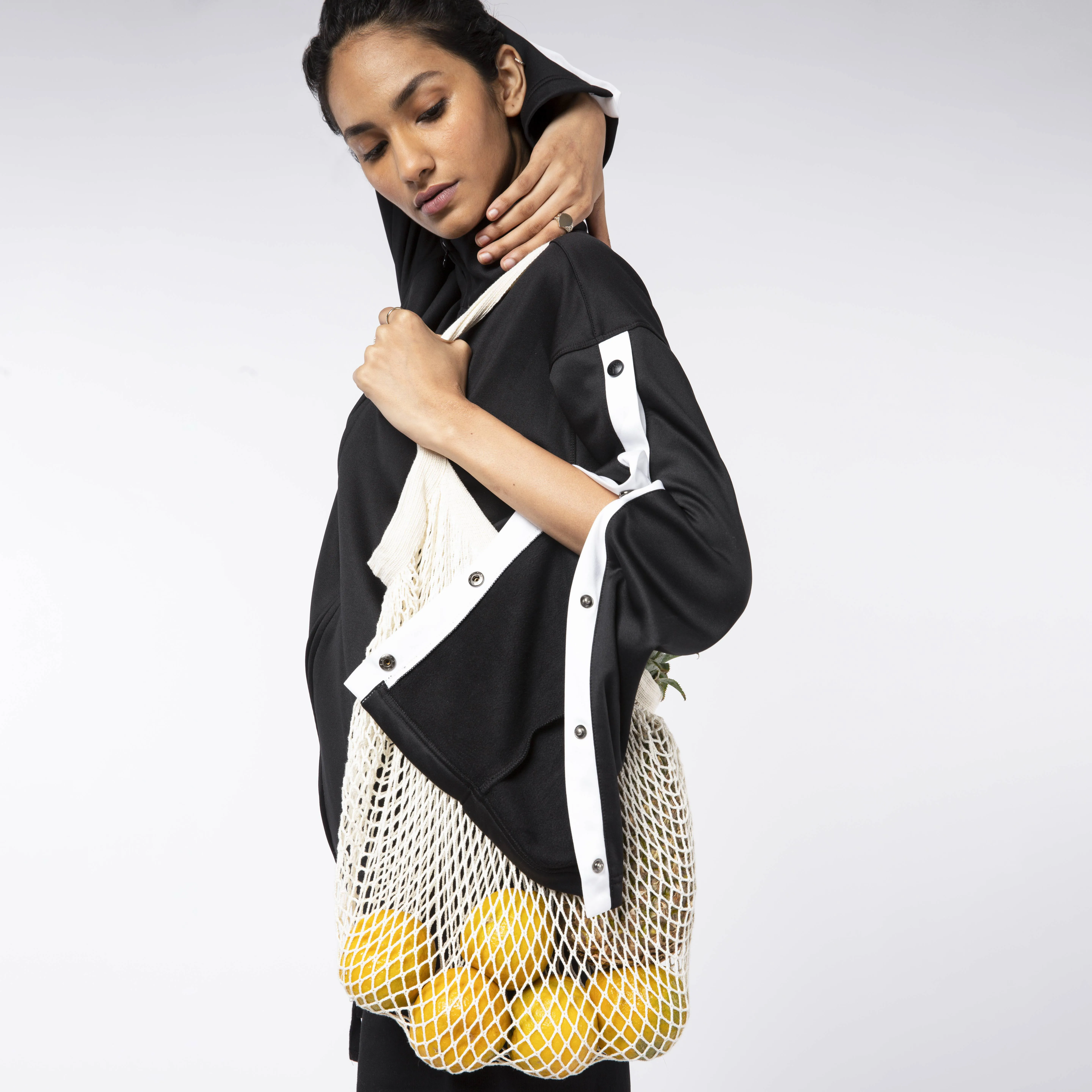 Unisex Black Full Sleeve Jacket - Thumbnail 12