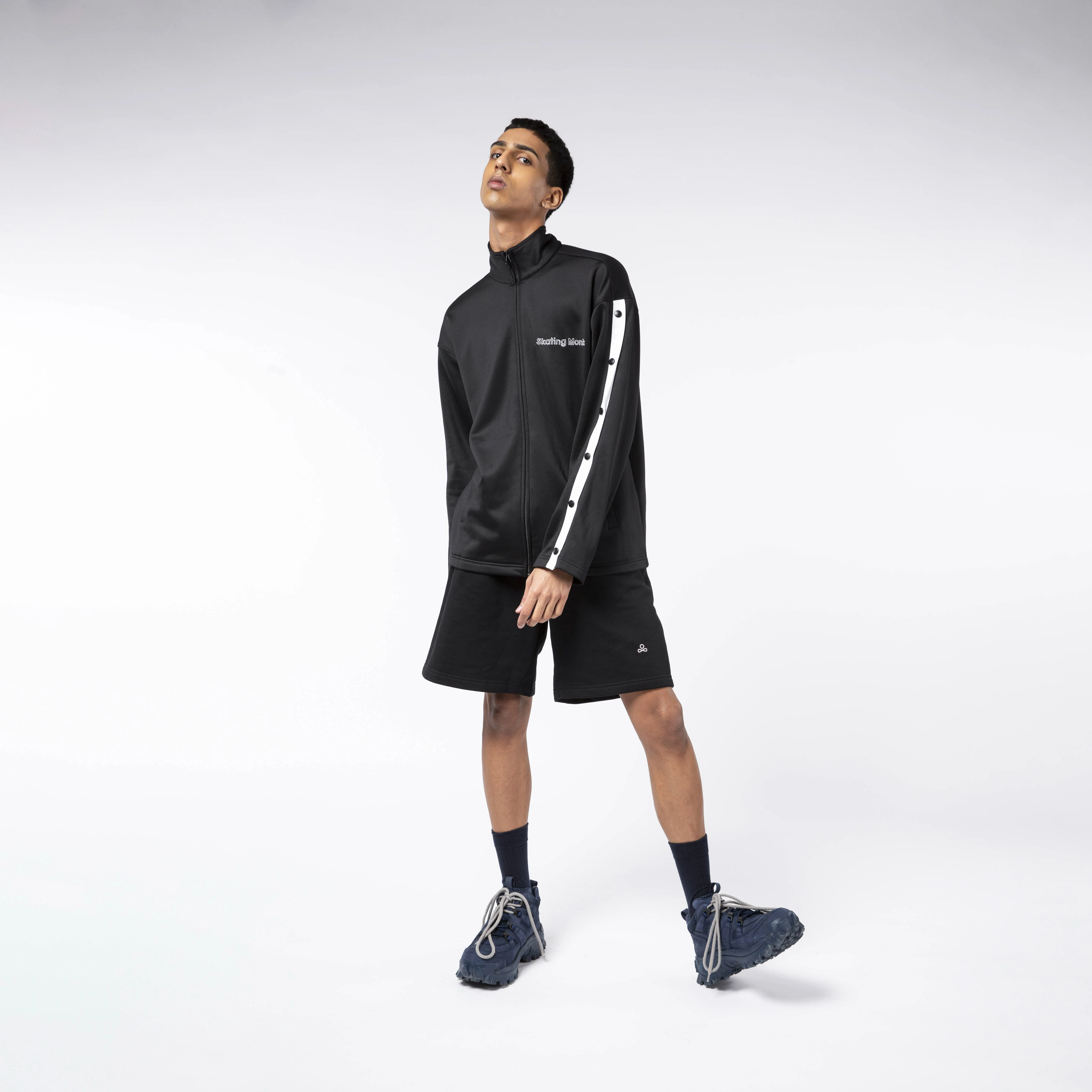 Unisex Black Full Sleeve Jacket - Thumbnail 13