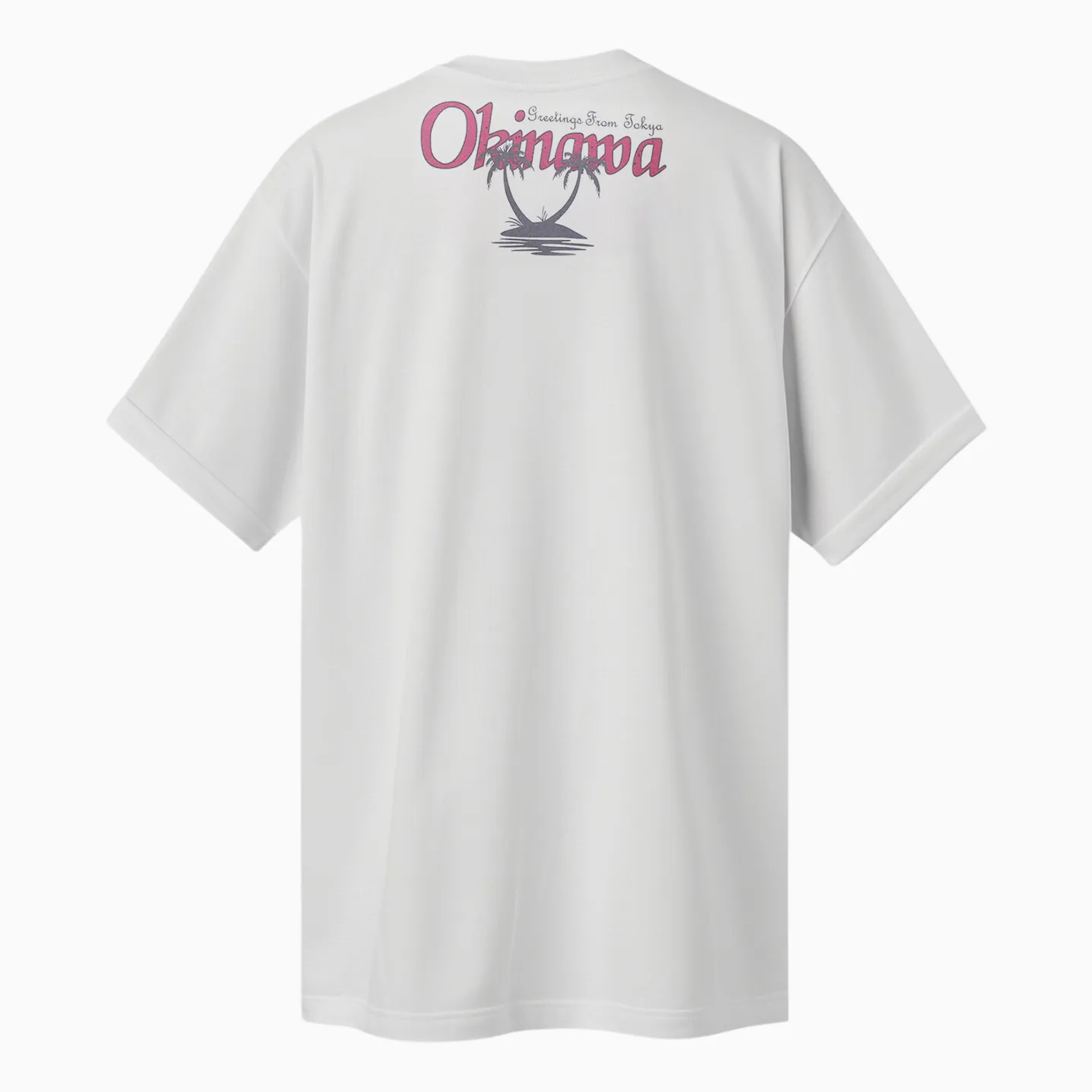 Ecru Unisex Cotton Tshirt - Thumbnail 3