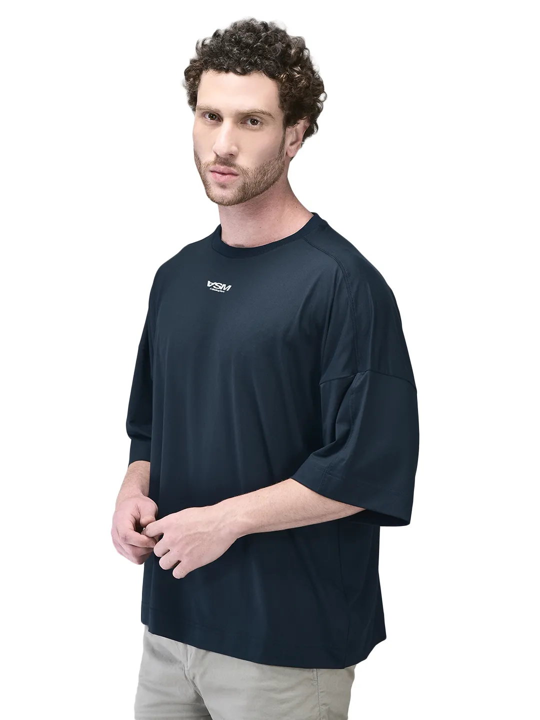 Sleek Black Unisex T-Shirt - Thumbnail 3