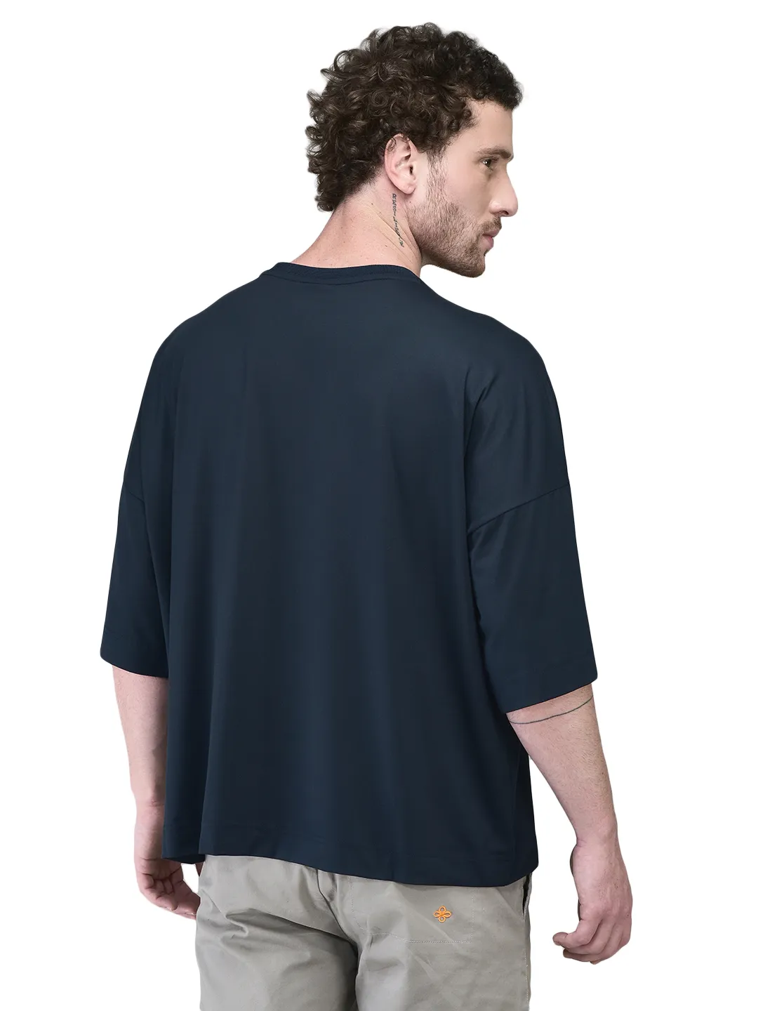 Sleek Black Unisex T-Shirt - Thumbnail 6