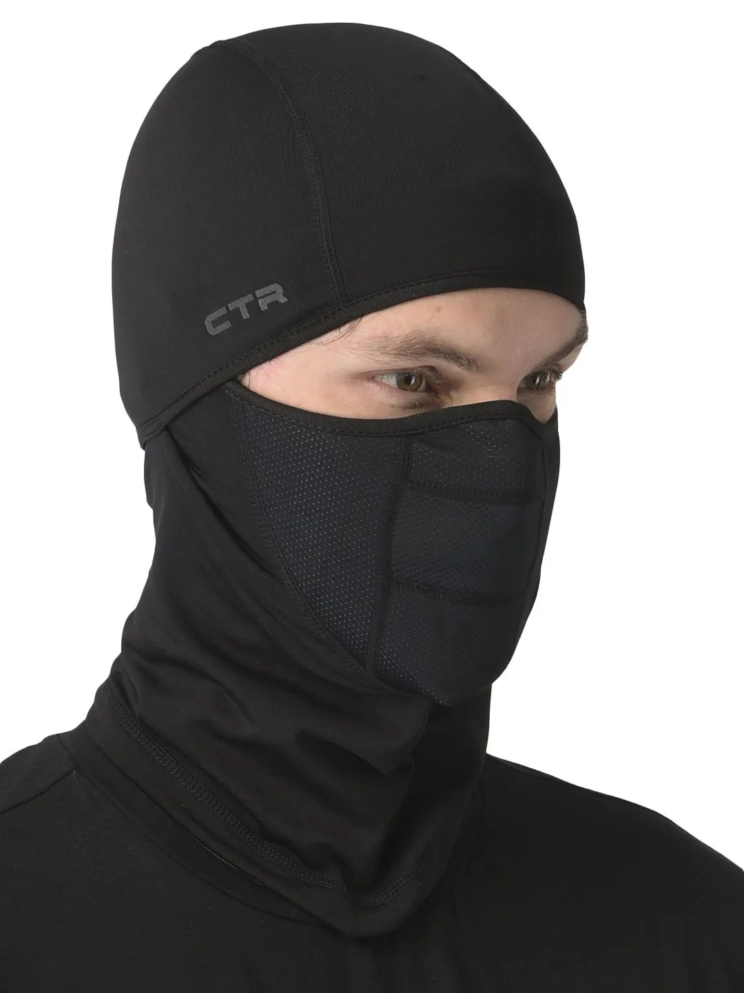 Black Unisex Balaclava - Thumbnail 2