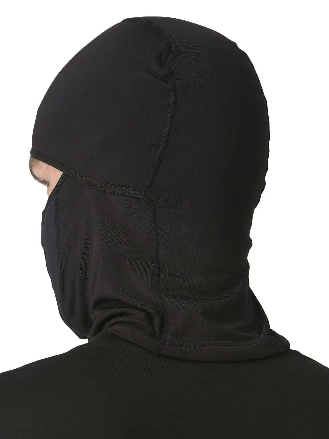 Black Unisex Balaclava - Thumbnail 3