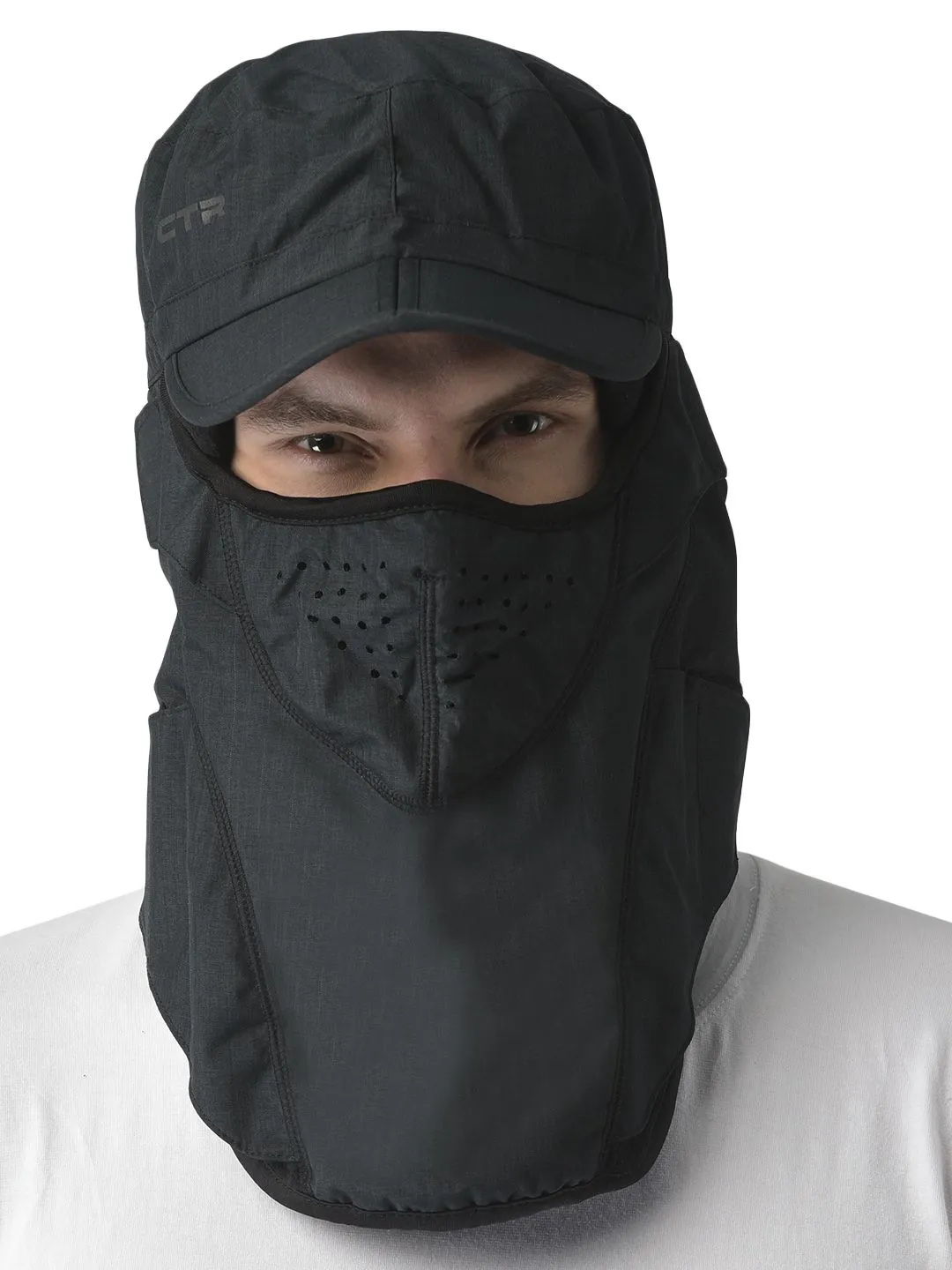 Black Unisex Balaclava - Image 1