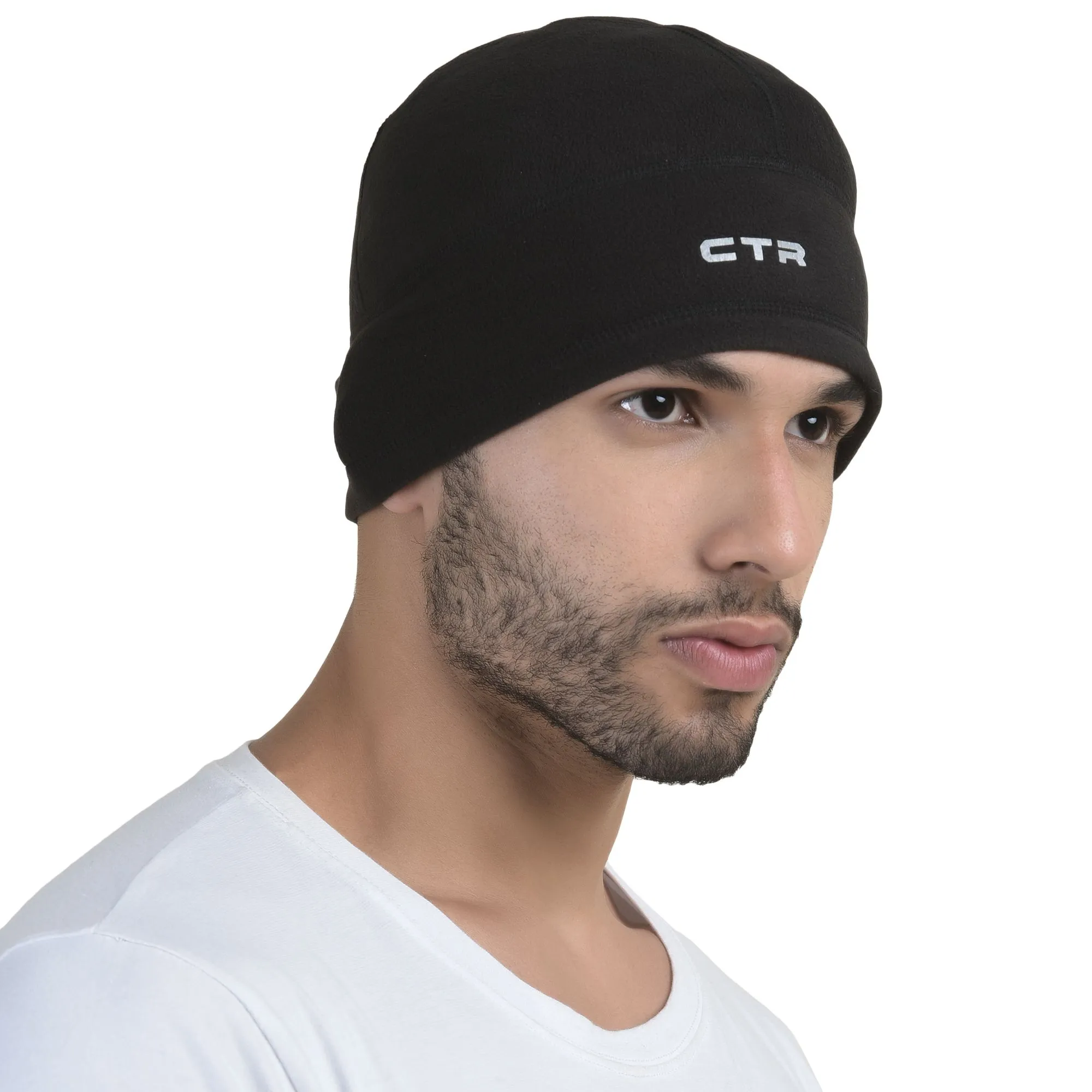 Black Unisex Beanie - Thumbnail 3