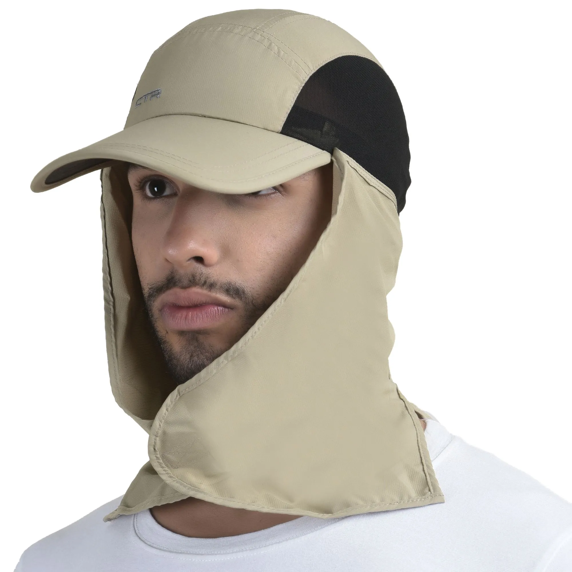 Khaki Unisex cap - Thumbnail 2