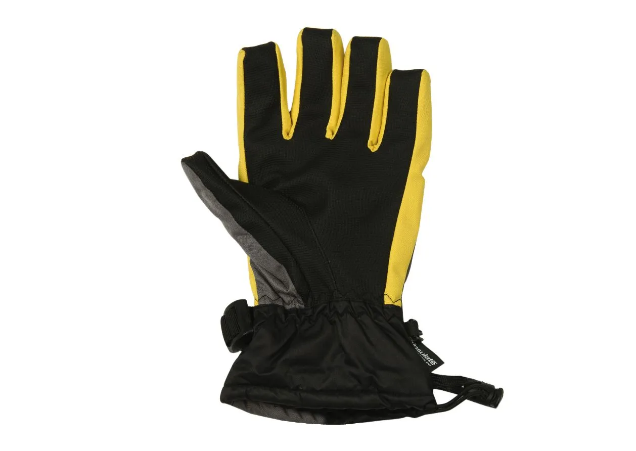 Yellow unisex gloves - Thumbnail 2